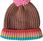 Rockahula Kids Czapka Zimowa Dla Dziewczynki Rainbow Stripe 3-6 Lat - zdjęcie 3