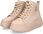 Wysokie sneakersy damskie - FILIPPO DBT6338/24 BEŻOWE - zdjęcie 2