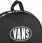 Vans Plecak Szkolny Old Skool Backpack Black White Z Logo - zdjęcie 3