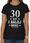 T-Shirt Bluzka Czarna ,,30 Lat I Dalej Mogę S - zdjęcie 3