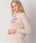 Modna Bluzka Plus Size Z Nadrukiem r. 48 Beżowa - zdjęcie 2