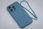 Bizon Silikonowe Etui Z Pierścieniem Magnetycznym Case Silicone Magnetic Do Iphone 16  Granatowe - zdjęcie 9