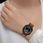 4KomPl Pasek Na Zegarek Opaska Do Smartwatcha Samsung Galaxy Watch Ultra 47Mm CzarnoPomarańczowy - zdjęcie 4