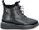 Skórzane sneakersy damskie - FILIPPO DBT4799/24 CZARNE - zdjęcie 5