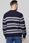 LEE HIGH NECK SEAS KNIT MĘSKI SWETER NIGHT SKY L83HLHSJ - zdjęcie 3
