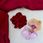 JEDWABNA GUMKA DO WŁOSÓW SCRUNCHIE 100% JEDWAB MORWOWY 22 mm CZERWONY r. M - zdjęcie 4