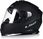 Kask motocyklowy Ls2 Ff800 Storm Ii Czarny Matt + Interkom Vito Bluetooth - zdjęcie 3