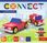 Klocki Trefl Zestaw klocków Connect 2w1: Kabriolet / Dostawczak 61970 - zdjęcie 5