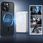 Esr Etui Obudowa Classic Hybrid Halolock Magsafe & Tempered Glass Do Iphone 16 Pro Frosted Black - zdjęcie 4