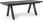 Stół ogrodowy Homms Stół Rozkładany Krion 205-265X103 Jx55 Antracytowy Aluminium 663030 - zdjęcie 6