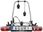 Uchwyt rowerowy Aguri Cruiser 2 Silver 13PIN + 3x zamek M8 - zdjęcie 2