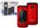 TELEFON GSM MOBIOLA  KLAPKĄ CZERWONY TLEFON DLA SENIORA MB610 2G - zdjęcie 8