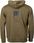Nash Bluza Wędkarska Z Kapturem Make It Happen Hoody Fish Logo Green R. L - zdjęcie 2