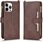 Etui Case Pokrowiec Futerał Z Klapką Do Apple Iphone 11 Pro Brązowy - zdjęcie 2