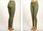 Lee Scarlett Ultra High Lichen Green - zdjęcie 5