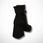 Czarne botki na stabilnym obcasie Lily Shoes JH23-73 - zdjęcie 3