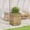 Dkd Home Decor Donica 50X50X72,5cm Impregnowane Drewno Sosnowa - zdjęcie 2