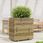 Dkd Home Decor Donica 70X40X72,5cm Impregnowane Drewno Sosnowa - zdjęcie 2