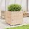 Dkd Home Decor Donica 70X70X72,5cm Z Litego Drewna Sosnowa Go - zdjęcie 2