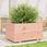Dkd Home Decor Donica 90X60X49,5cm Z Litego Drewna Daglezji Zielonej - zdjęcie 2