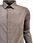 KOSZULA MĘSKA WIZYTOWA CASUAL FIT-REGULAR KHAKY 4XL - zdjęcie 2
