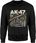Ak 47 Wojskowa Militaria Z Bronią Militarna Ak47 Męska bluza (M, Granatowy) - zdjęcie 3