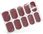 Silcare Naklejki Żelowe Nail Art. Simple Bordowe 24 Szt. - zdjęcie 4