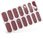 Silcare Naklejki Żelowe Nail Art. Simple Bordowe 24 Szt. - zdjęcie 3
