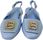 Baleriny damskie Laura Biagiotti 8035 SKY/CALF (40, Niebieski) - zdjęcie 4