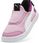 Buty sportowe dziewczęce Puma COURTFLEX V3 SLIPTECH PS różowe 39973403 - zdjęcie 2