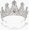 Mersada Diadem Tiara Srebrna Z Kryształkami Ozodoba Do Włosów Królewska - zdjęcie 2