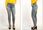 Mustang Jasmin Jeggings Blue 300 - zdjęcie 3