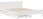 vidaXL Rama łóżka bez materaca biała 135x190 cm lite drewno sosnowe 3309786 - zdjęcie 5