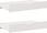 vidaXL Łóżko bez materaca białe 200x200 cm lite drewno sosnowe 3301671 - zdjęcie 6