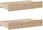 vidaXL Rama łóżka bez materaca 120x200 cm lite drewno sosnowe 3301686 - zdjęcie 2
