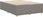 vidaXL Rama łóżka bez materaca taupe 140x190 cm obita tkaniną 3284939 - zdjęcie 3