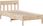 vidaXL Rama łóżka bez materaca 100x200 cm lite drewno sosnowe 3301872 - zdjęcie 5