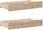 vidaXL Rama łóżka bez materaca 100x200 cm lite drewno sosnowe 3301872 - zdjęcie 2