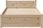 vidaXL Rama łóżka bez materaca 90x190 cm lite drewno sosnowe 3301674 - zdjęcie 2