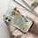 Guess  IML Flower & Tonal Circle MagSafe do Apple iPhone 16 Pro Zielony - zdjęcie 4