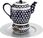 Podgrzewacz ceramiczny GU-1067 Bolesławiec Kropki 8 - zdjęcie 2