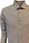 KOSZULA MĘSKA WIZYTOWA CASUAL FIT-REGULAR WZORZYSTA BRĄZ 4XL - zdjęcie 4