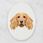 Art-Dog Cocker Spaniel Angielski Pamiątkowa Płytka Ceramiczna Z Psem Geometrycznym - zdjęcie 4