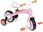 Ecotoys Rower Rowerek Biegowy Z Pedałami Treningowy Kółka Boczne 3W1 Różowy Ecoto - zdjęcie 2