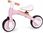 Ecotoys Rower Rowerek Biegowy Z Pedałami Treningowy Kółka Boczne 3W1 Różowy Ecoto - zdjęcie 4