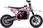 Lean Cars Motor Crossowy Trail King Na Akumulator Hp114E Różowy - zdjęcie 3