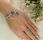 Diament Charms Moments srebrny 925 kula ocean - zdjęcie 3
