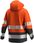 Safety Jogger Kurtka Softshel Ostrzegawcza Scuti Scuhvsshlm-B72 011821 Neonowy Pomarańczowo-Ciemnoszary - zdjęcie 4