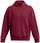 Męska bluza dresowa nierozpinana z kapturem Under Armour UA Icon Hwt Flc Wash Os Hood - czerwona - zdjęcie 5