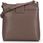 Damska crossbody z ekoskóry w logo beżowa - zdjęcie 2